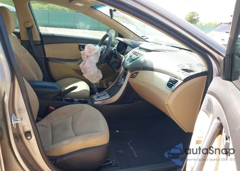 2011 Hyundai Elantra Gls z USA, uszkodzony, nr VIN 5NPDH4AE4BH035786